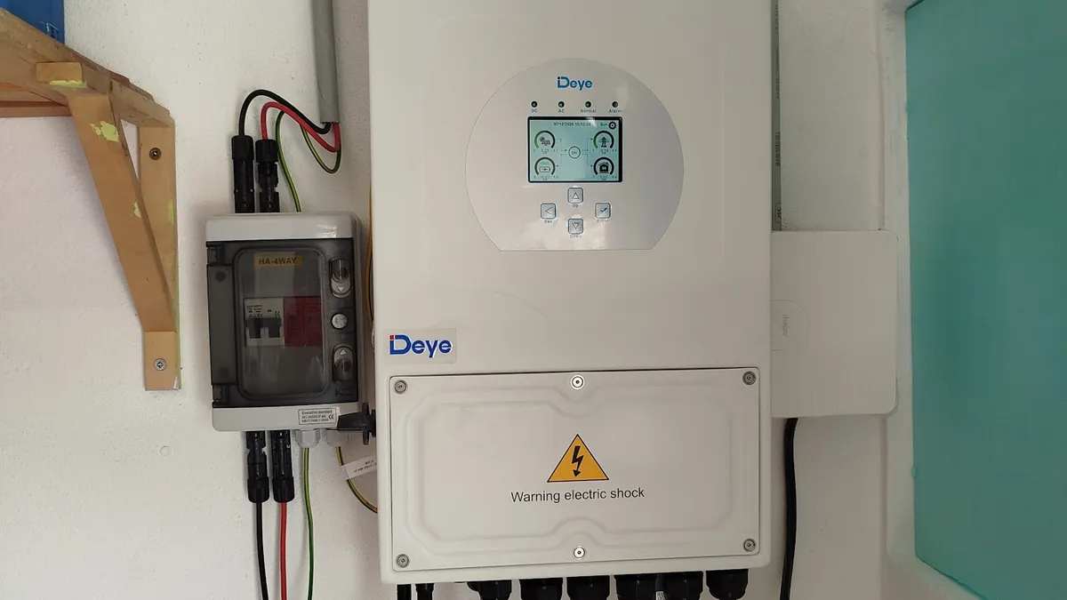 Quadro elétrico e instalação técnica