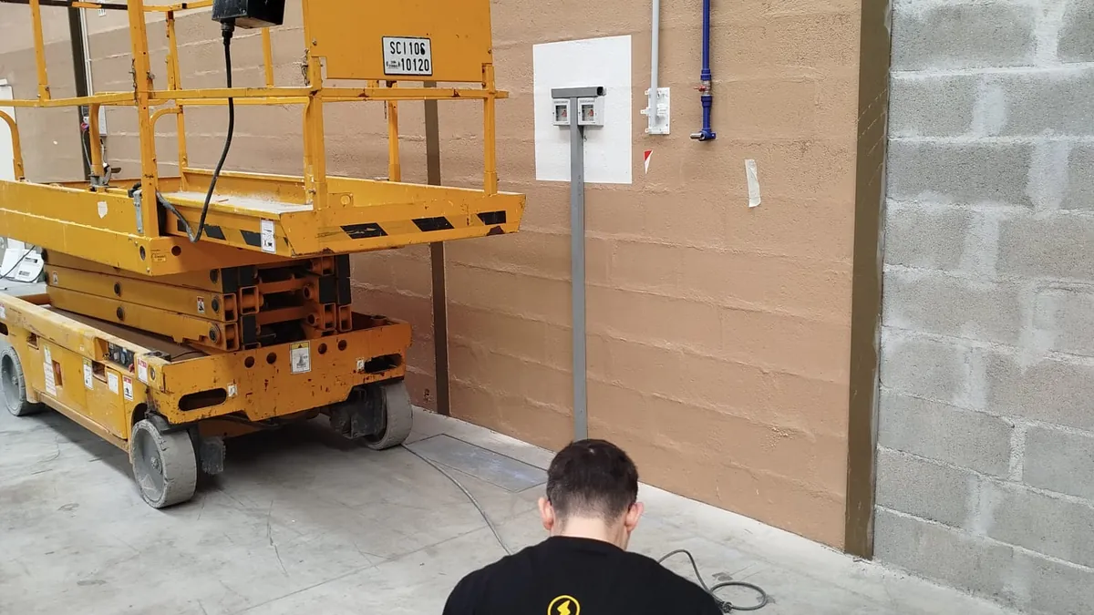 Serviço técnico de eletricidade
